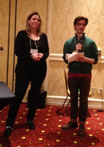 Illustrator Kelly Murphy and Simon & Schuster Art Director Laurent Linn are rock stars of the children's book world! They both gave amazingly insightful feedback on attendee work, along with craft and business advice. Rock on!